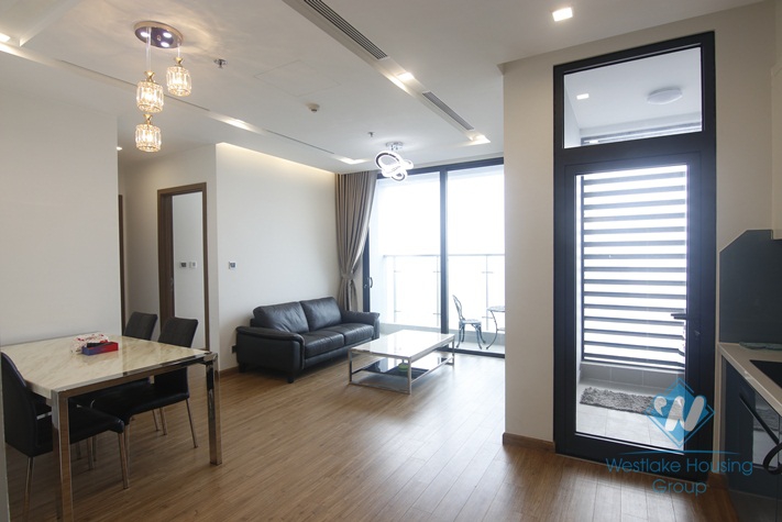 High floor furnished two bedrooms for rent in Vinhome Metropolis, Ba Dinh district, Ha Noi